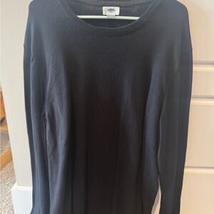 Old Navy Charcoal Knit Pullover